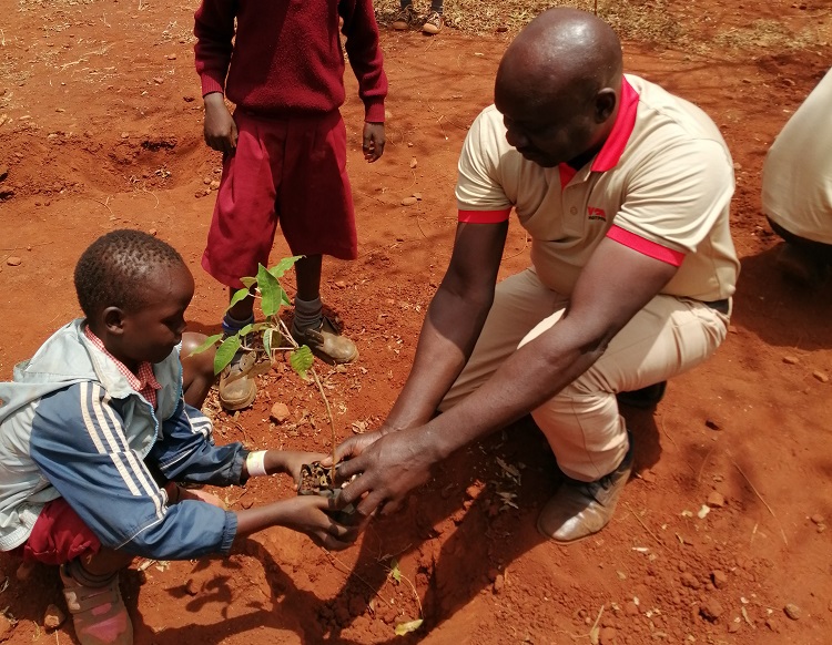 “Think Environment, Think Trees!” Hotpoint Kenya Greening One School at a Time