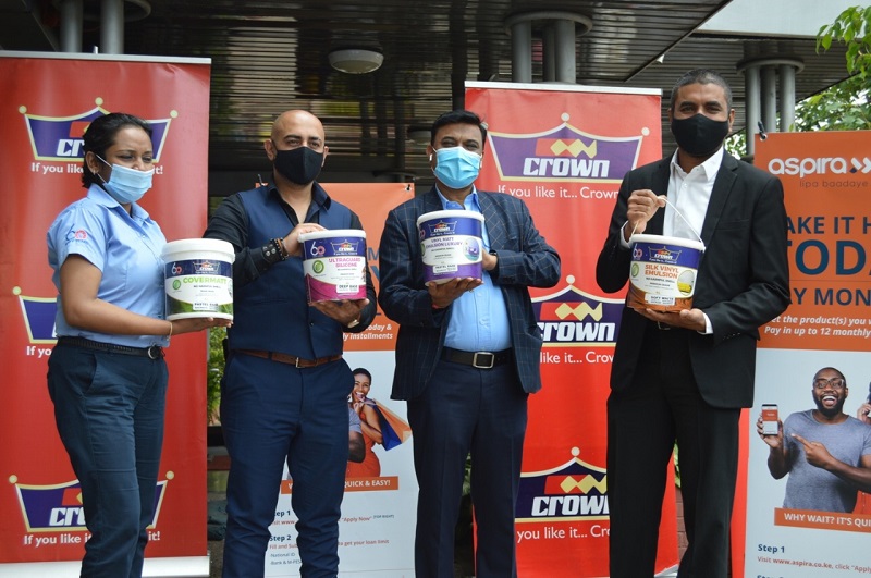  Crown Paints, Aspira Partner To Roll Out Credit For Paint Customers