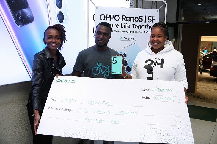  Third-year Student Wins Ksh 200,000 From OPPO Kenya
