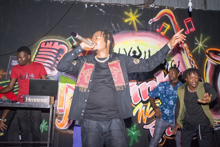  Juacali thrills fans at Wasafi Lounge Show Last Weekend