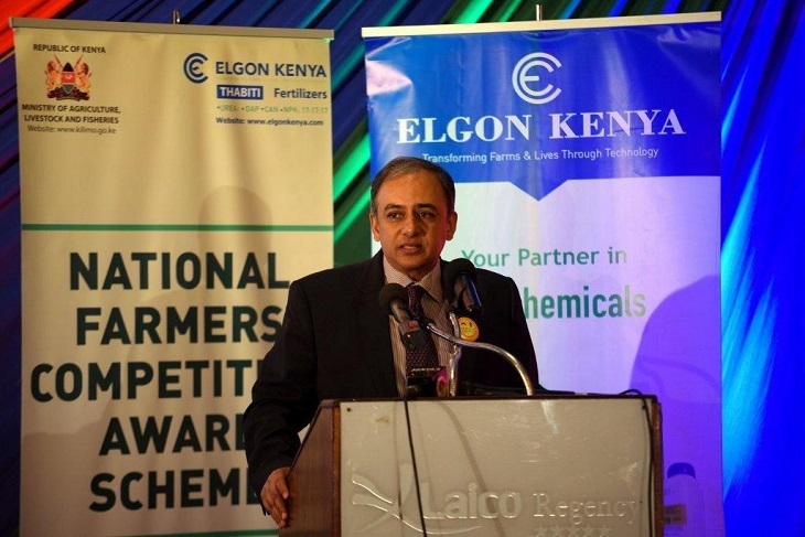  Elgon Kenya Director Bimal Kantaria Feted For His Investment In Agriculture