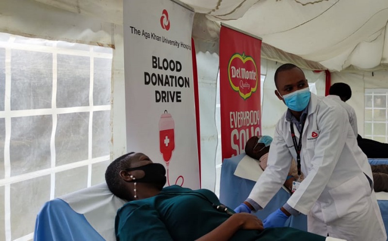  Del Monte Partners With Aga Khan For A Blood Donor Drive