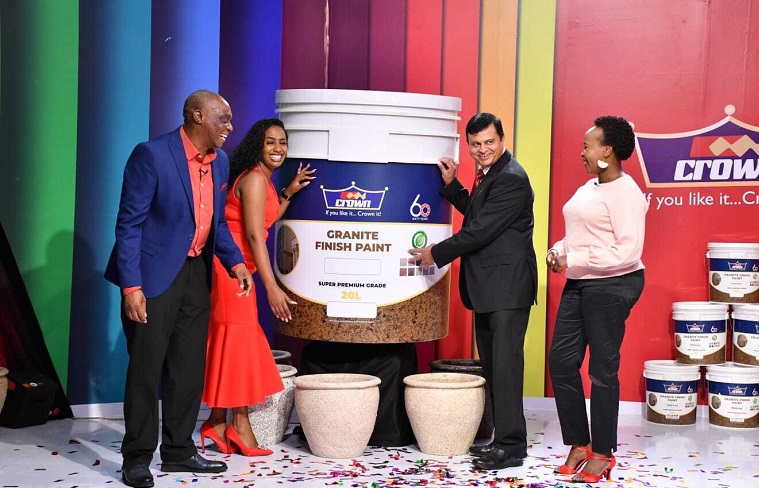  Crown Paints Launches New Product That Imitates Stone