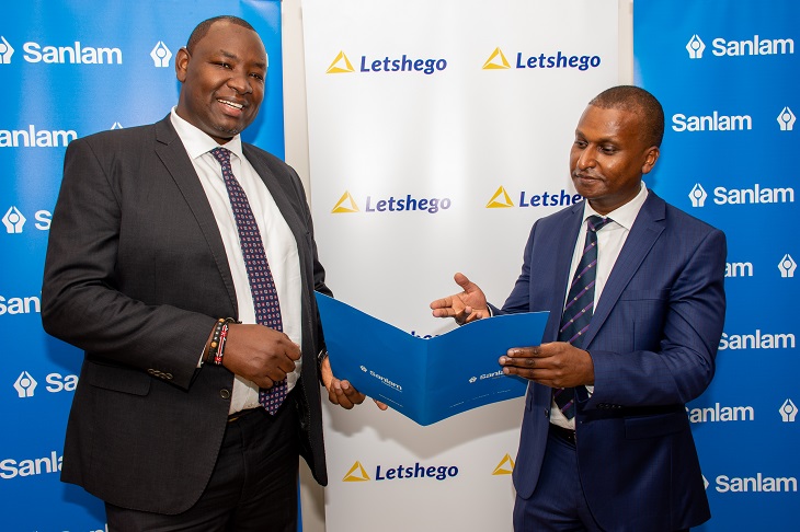  Sanlam Inks Agreement With Letshego Kenya Insurance Agency