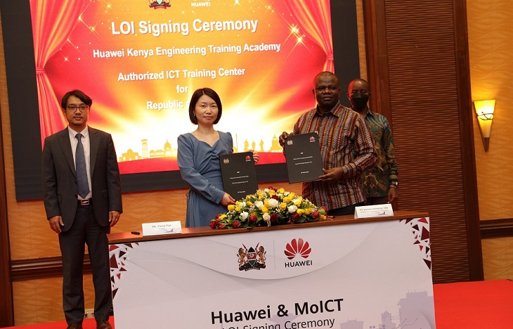 Huawei To Train 20,000 GoK ICT Officers