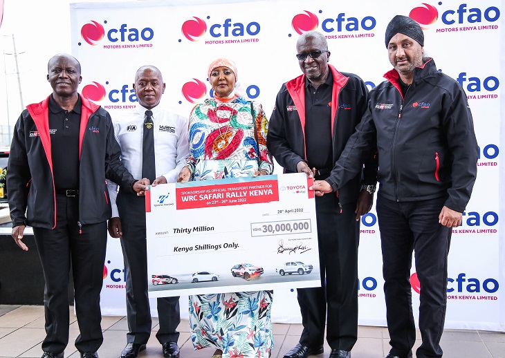 CFAO Motors Commits Ksh 30 Million For WRC Safari Rally