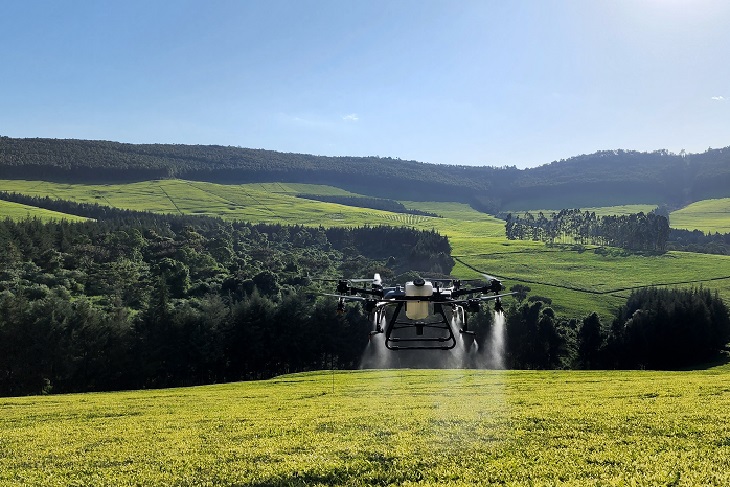  Sasini To Fertilize More Than 3000-Acre Tea Farms Using Drones