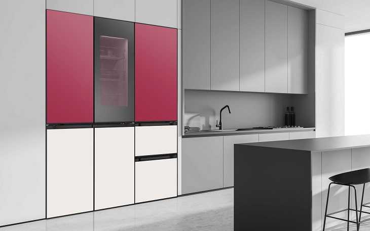  New LG Color-Changing Fridge With 190,000 Color Combinations