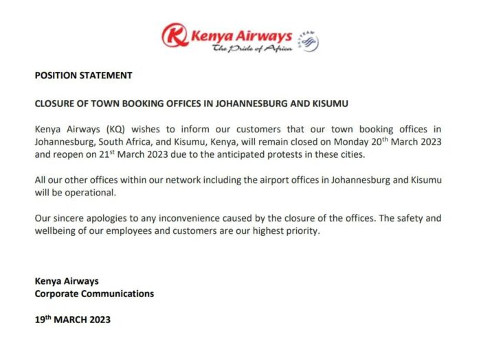 Kenya Airways 