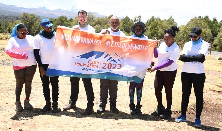  Facing Mt. Kenya To Raise Awareness On Water