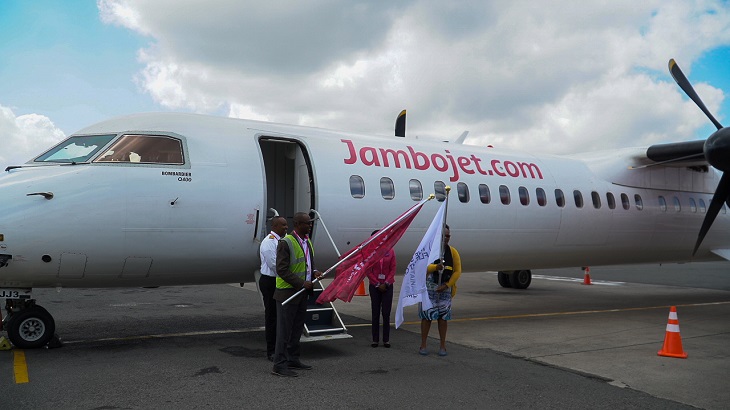  Jambojet Flies To Mombasa In The Sustainable Flight Challenge