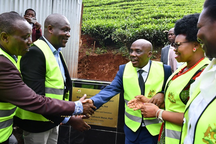 Water Projects In Kericho County Commissioned In Kericho